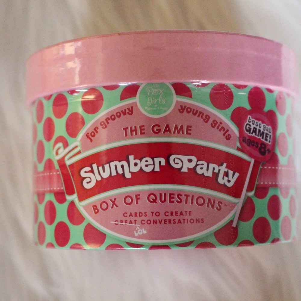 Melissa & Doug, The Game Slumber Party Box of Question LARGE Box